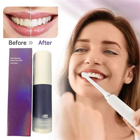 Siquannnn Purple Toothpaste Teeth Oral Cleaning Ml Strength Ning Pen