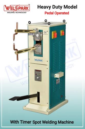 Kva Spot Welding Machine With Timer Welspark Brnd For Industrial At