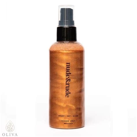 Nude And Rude Ready Set Glow Shimmer Sprej Ml Oliva Online Apoteka