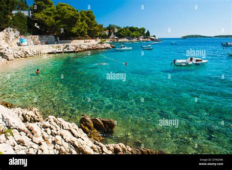 Adriatic Sea, Hvar Island, Dalmatian Coast, Croatia Stock Photo - Alamy