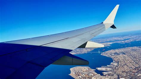 K Incredibly Clear New York Jfk Takeoff American Boeing