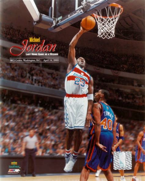 Michael Jordan Pictures: with the Washington Wizards, against the New York Knicks