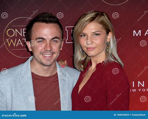 Frankie Muniz E Paige Price Fotografia Stock Editoriale Immagine Di