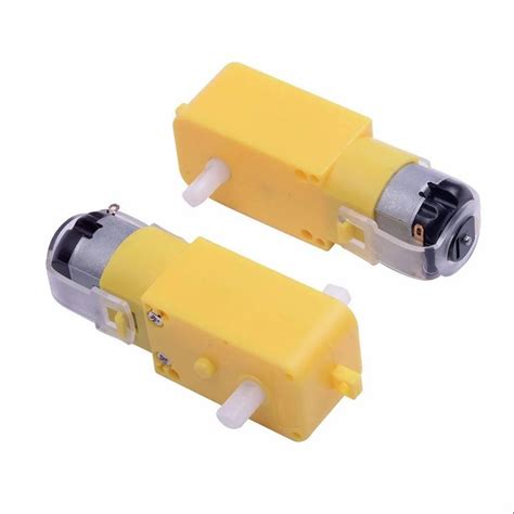 Robot Smart Car Dc Motor Diy 3 6v Double Shaft At Rs 32 Piece In New Delhi Id 25050617397