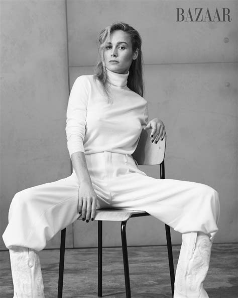 Brie Larson Covers Harpers Bazaar Beautifulballad