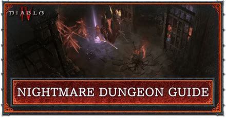 Nightmare Dungeon Guide Season Updated Diablo D Game