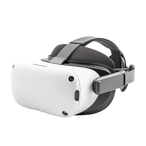 Virtual Reality Or VR Headset Isolated On Transparent Background VR