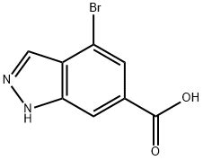 H Indazole Carboxylic Acid Bromo H Nmr Spectrum