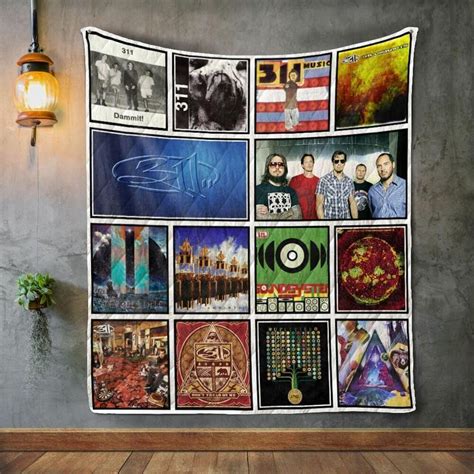 311 Album Covers Quilt Blanket Dreamrooma