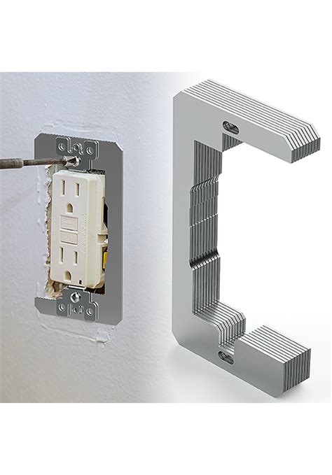 Wuno Shop 20 Pcs Wall Plate Spacer Outlet Spacers For Electrical Box