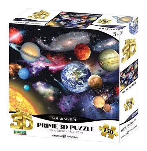 Puzzle Rompecabezas 150 Piezas Prime 3d Solar System MercadoLibre