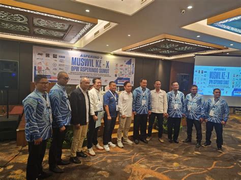 Terpilihnya Ketua DPW Asperindo Sumut Masa Bhakti 2023 S D 2027