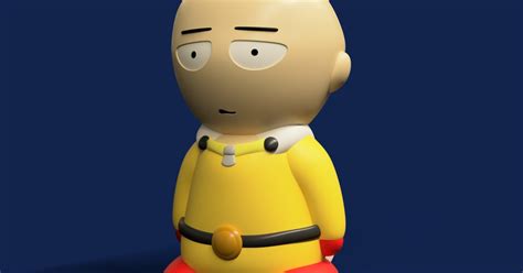 Saitama Chibi One Punch Man Autodesk Community Gallery