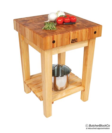 John Boos Gourmet Block Butcher Block Stand And Cart