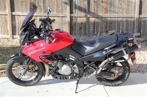 Suzuki V Strom Dl Adventure Bike Red Adv V Strom