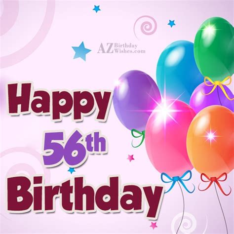 56th Birthday Wishes Birthday Images Pictures