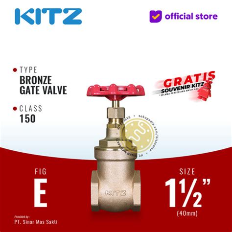 Promo Kitz Bronze Gate Valve Fig E A Mm Drat