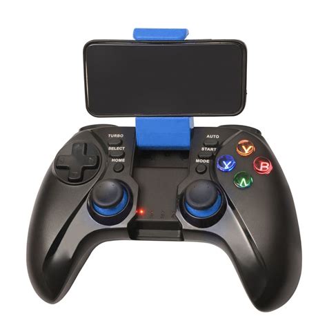 Ripley CONTROLADOR GAMEPAD PARA CELULAR BLUETOOH ILUMINADO AZUL