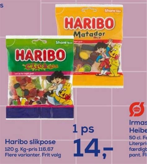 Haribo Matador Mix Slikposer Irma Januar 2023 Alle Tilbudsavis