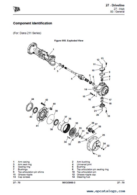 JCB Loadall 525-60 Service Manual PDF Download