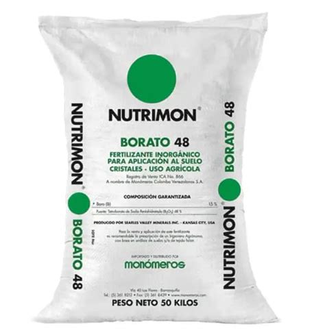 Fertilizante Simple Borato 48 NUTRIMON Croper