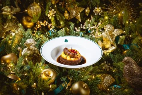 The Ivy Cardiff S Festive Menu Is A Golden Feast For The Senses