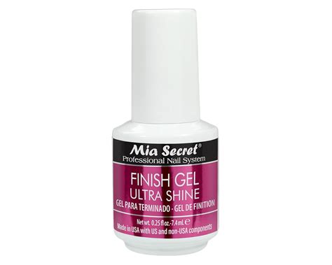 Mia Secret Uv Finish Gel Ultra Shine Oz Ml Fg M