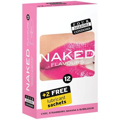 Buy Four Seasons Condoms Naked Flavours 12 Pack Online Only Online At Chemist Warehouse