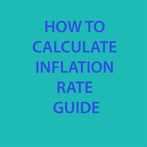 How To Calculate Inflation Rate Guide App On The Amazon Appstore