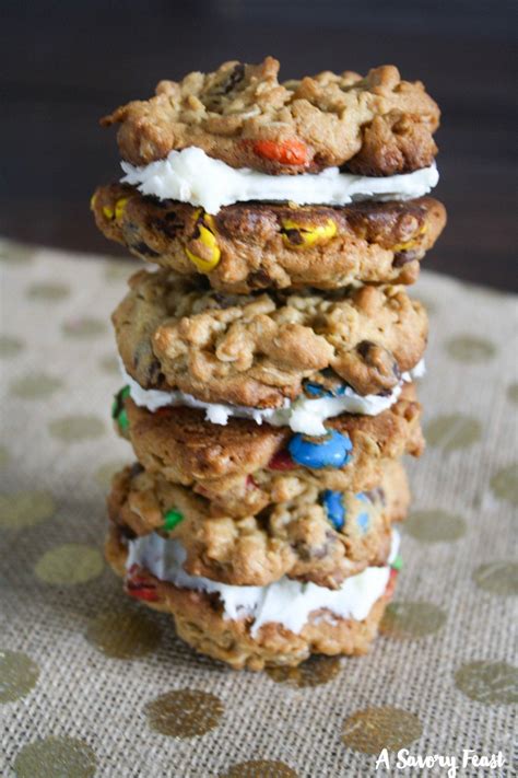 Monster Sandwich Cookies - A Savory Feast