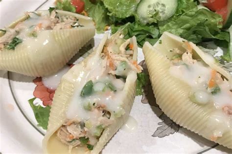 Tuna Stuffed Jumbo Shells Recipe Recipe