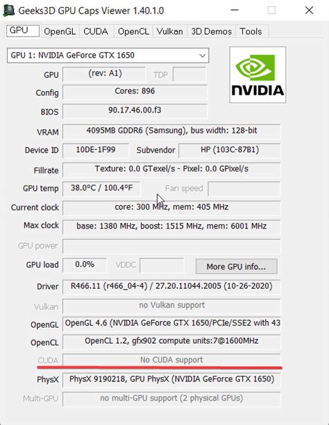 Gtx 1650 No Cuda Support Cuda Setup And Installation Nvidia