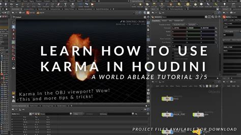 How To Use Karma In Houdini Tips Tricks A World Ablaze Tutorial