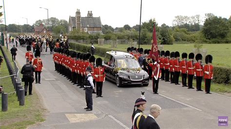 Rappler On Twitter Look Royal Guards March Alongside The Hearse