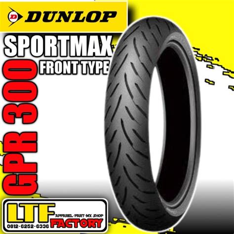 Jual Dunlop Sportmax Gpr W F Front Tube Tyre Ban Luar Depan