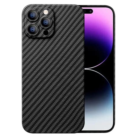 X LEVEL Nano Kevlar Series Carbon Fiber Texture Magnetic Case For