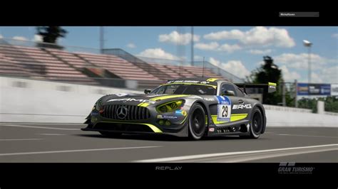 Gran Turismo Sport Beta Mercedes AMG GT GT3 At Nordschleife Replay