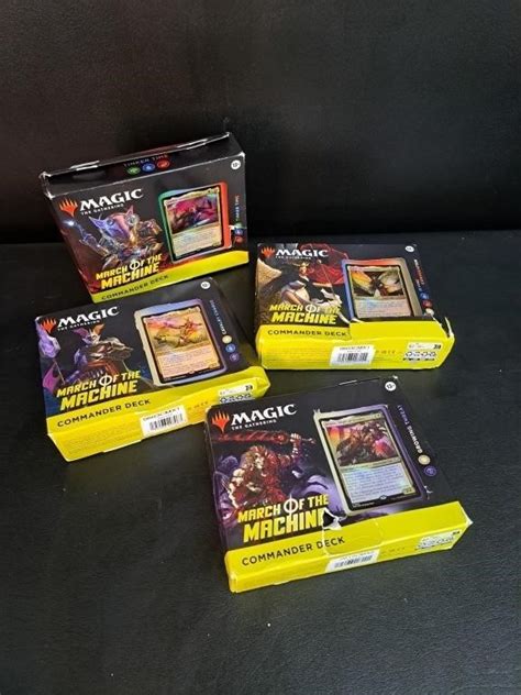 4 Boxes of Magic The Gathering Card Packs | Live and Online Auctions on ...