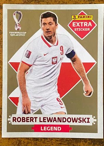 Carta Leyenda Robert Lewandowski Álbum Panini Qatar 2022 500 en