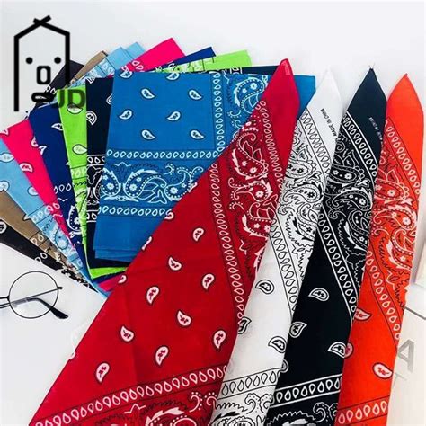 Scarf Bandana Handkerchief Panyo For Menwomen 12pieces Assorted Color