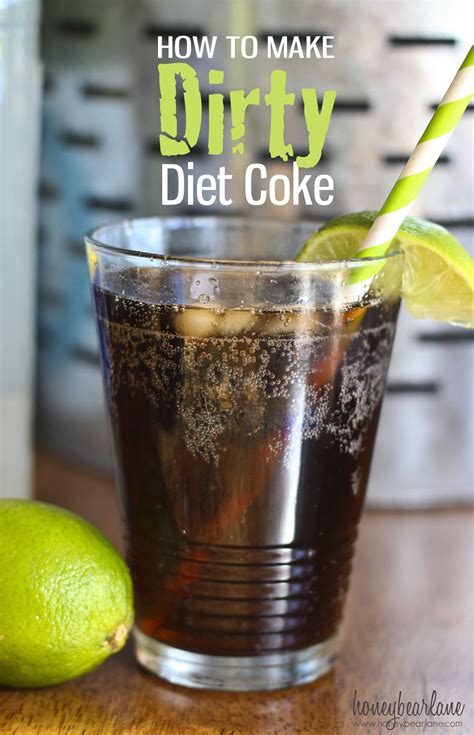 diy dirty diet coke honeybear lane
