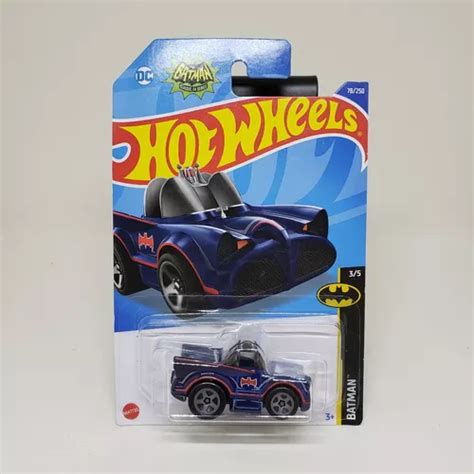 Hot Wheels 2022 Batman Tooned Classic Tv Series Batmobile Db MercadoLivre