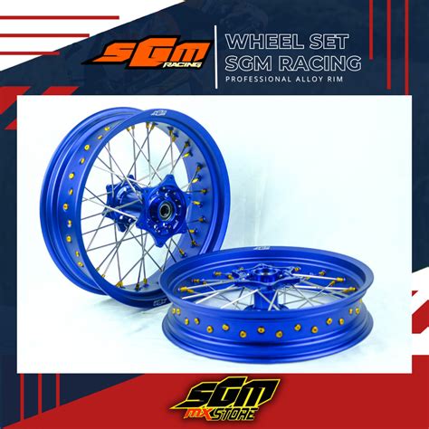 Jual Wheel Set Supermoto Yamaha YZ YZF YZF X 17 17 By SGM Racing