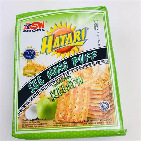 Jual Hatari See Hong Puff Kelapa G Shopee Indonesia