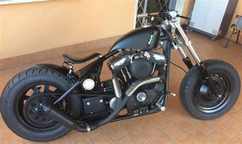 Italian Harley Davidson Sportster Evolution 1995 883 Chopper Bobber