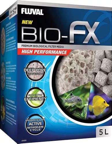 Fluval Bio fx filtro Biológico Para Acuario 5litros Meses sin interés