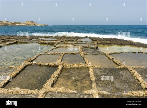 Salt Pans Gozo Island Hi Res Stock Photography And Images Alamy