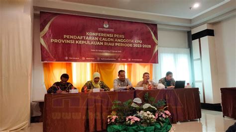 126 Orang Daftar Calon Komisioner Kpu Kepri Timsel Ada Juga Tamatan