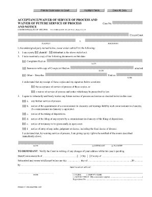 Waiver Of Service Texas Pdf 2020 2022 Fill And Sign Printable Images