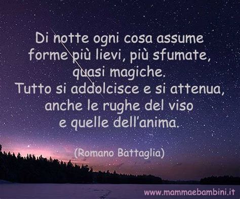 Frase Del Giorno Ottobre Sulla Notte Mamma E Bambini